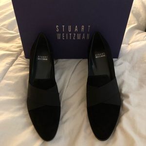 Stuart Weitzman New in box Black Suede Pumps!